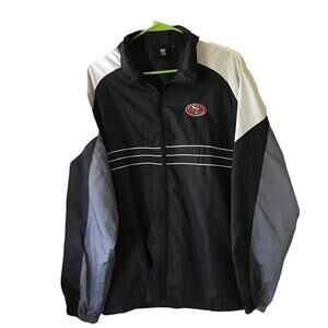 NFL San Francisco Mens Windbreaker Size L